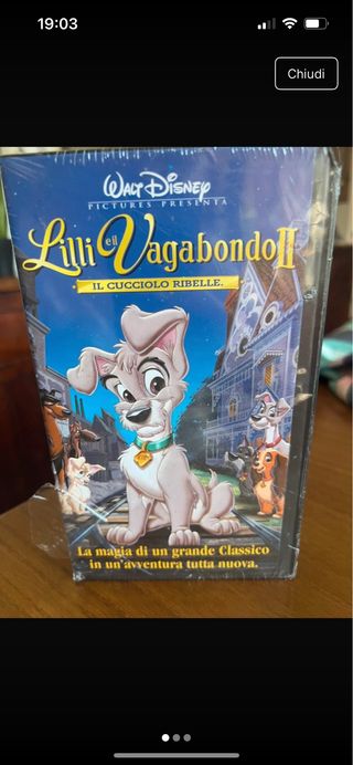 VHS Disney Lilli e il Vagabondo II