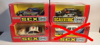 Coches Scalextric SCX clásicos