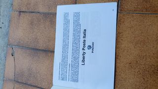 Libretto Liberty Poste Italiane