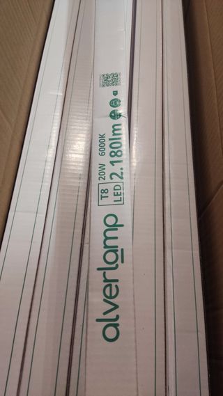 25 Tubos LED Alverlamp T8 20W
