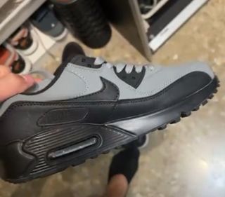 Nike Air Max 90 Gris/Negras - Talla 42