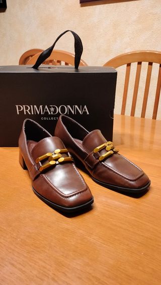 Mocasines Primadonna 36 Marrón