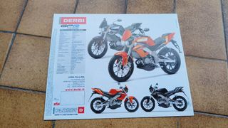 Depliant Moto Derbi GPR Nude