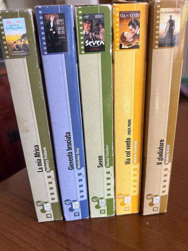 VHS Grandi Film: La Mia Africa + altri