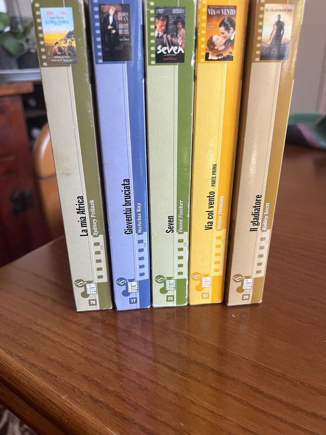 VHS Grandi Film: La Mia Africa + altri