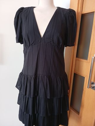 Vestido Zara negro XL