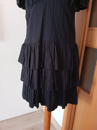 Vestido Zara negro XL