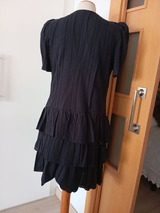 Vestido Zara negro XL