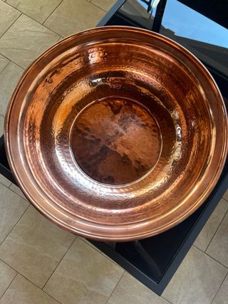 Vassoio decorativo in rame 