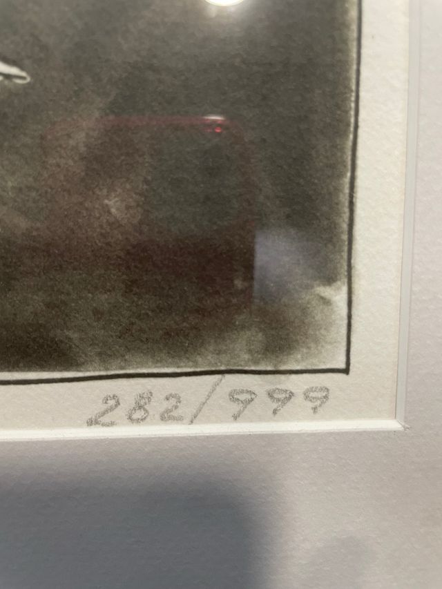 Ilustración enmarcada de Antonio Mingote (282/999)