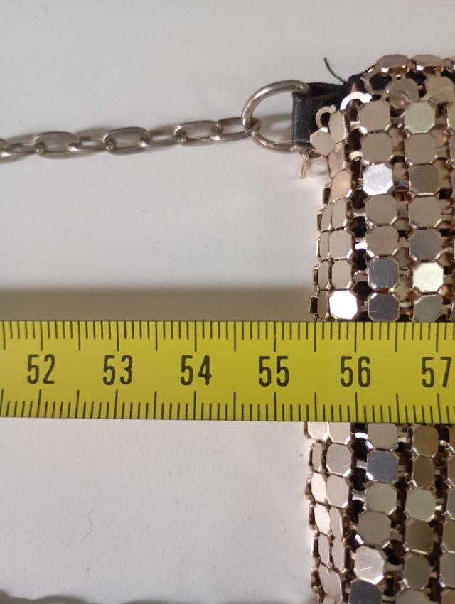 Bolso Sfera dorado vintage