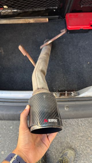 Escape Peugeot 206 AKRAPOVIC