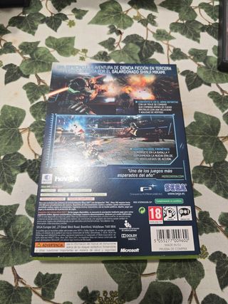 Vanquish Xbox 360 - Caja lenticular