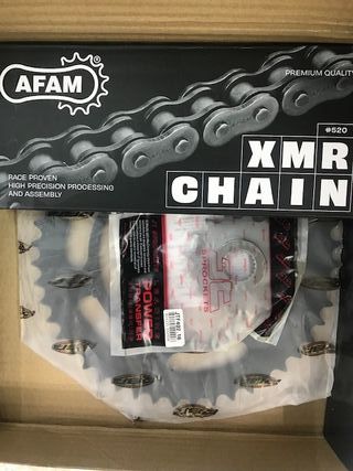 Kit Transmisión RK BMW F650 + Spray