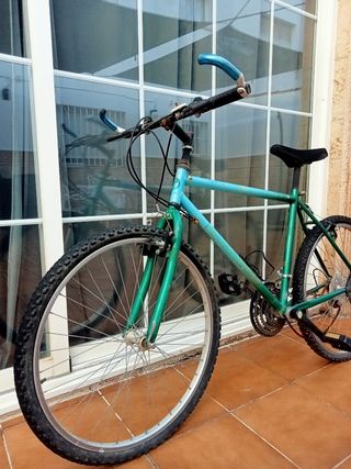 Bicicleta MTB antigua: piezas o reparar