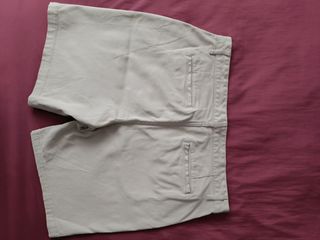 Shorts Zara beige talla 46