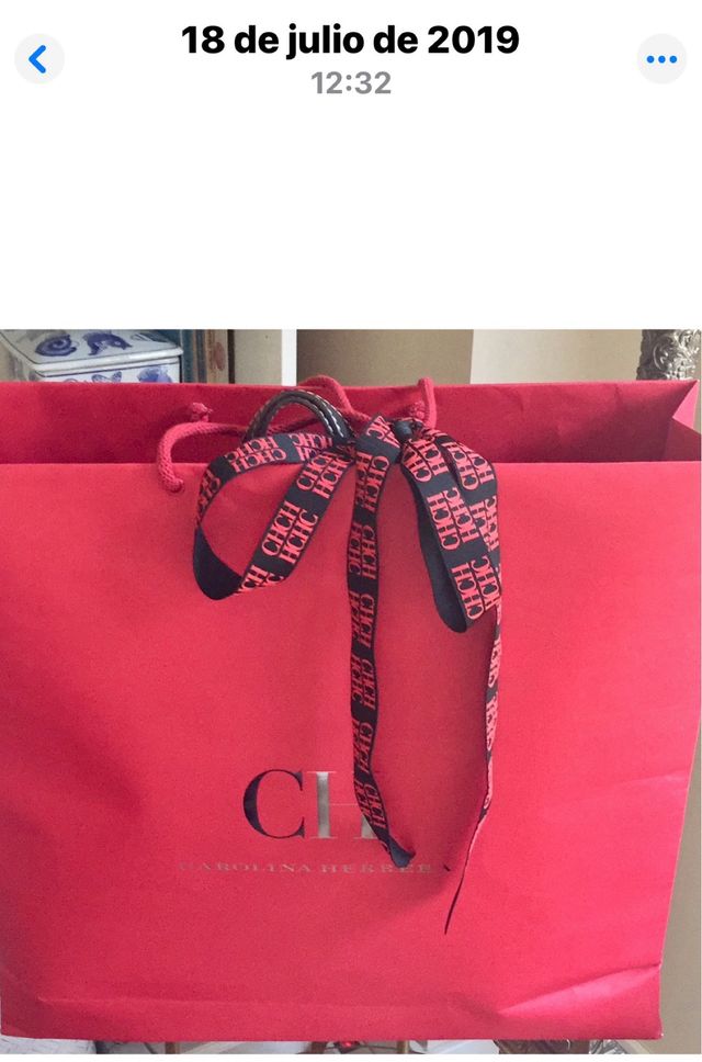 Bolso Carolina Herrera Caracas Beige