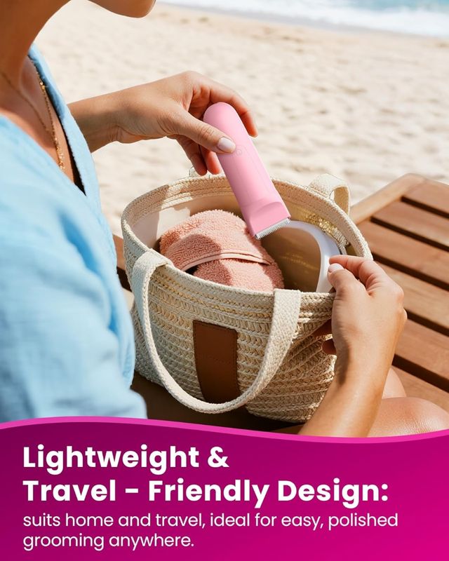 Afeitadora rosa mujer - Recortadora