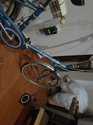 Bicicleta BH vintage azul