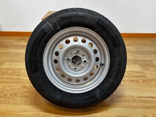 Rueda repuesto remolque  175/75 R13 + soporte