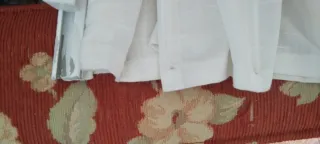 Estor enrollable blanco 138x160cm