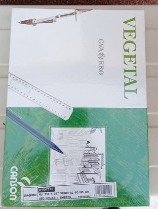 Papel Vegetal Canson Gvarro 250 hojas