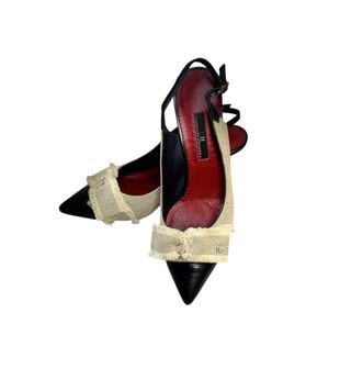 Zapatos Carolina Herrera-Beige&Negro