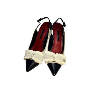 Zapatos Carolina Herrera-Beige&Negro