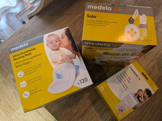 Pack Lactancia Medela: Solo, Pads, Bolsas