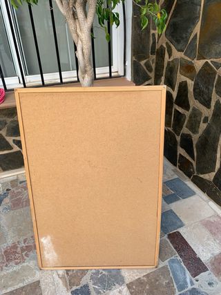 Pizarra blanca de madera