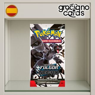 Sobre Fulgor Negro Español Cartas Pokémon