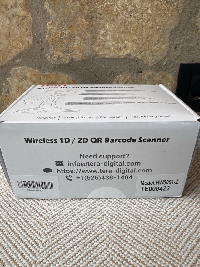 Escáner Tera Códigos QR