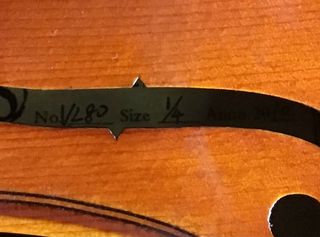 Violin Eastman 1/4