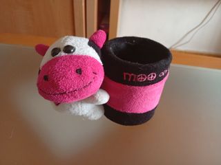 Portalápices vaca kawaii