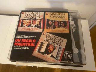 Vinilos Clásicos: Pavarotti, Grandes Tenores y Sop