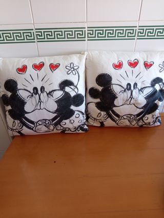 Cojines Mickey & Minnie Mouse