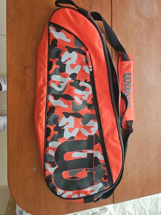 Bolsa Wilson raquetas - Camo y gorra Nike