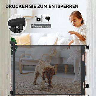 Barrera seguridad extensible 0-140cm