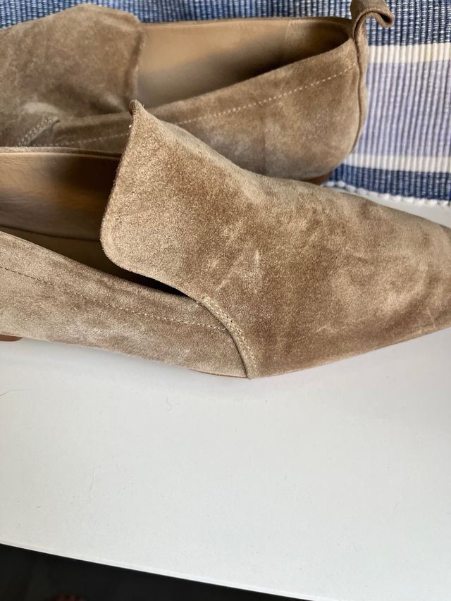 Zapatos ante beige