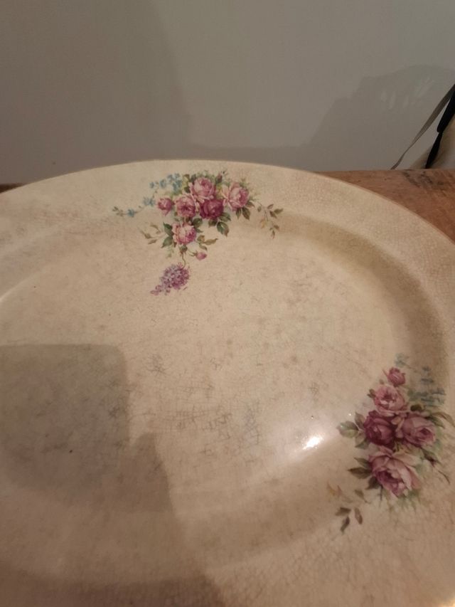Fuente porcelana Pickman SA Sevilla Cartuja