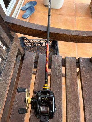 Caña Daiwa + Carrete Master
