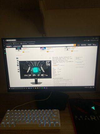 Ordenador sobremesa Gaming y monitor MSI