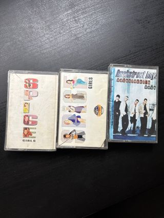 3 Cintas: Spice Girls, Backstreet Boys