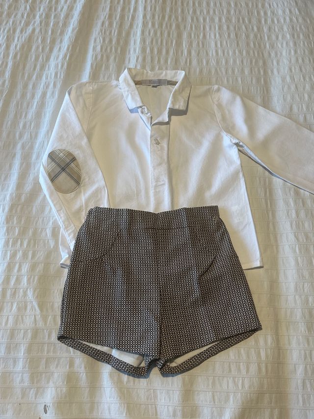 Conjunto niño talla 4 Kauli
