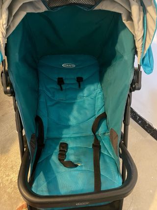 Silla paseo bebé Graco turquesa 50€ buen estado
