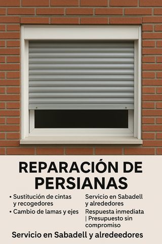 Reparación de persianas | Rápido y económico
