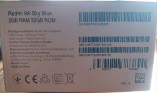 Redmi 9A Azul - 32GB