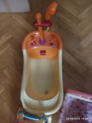 Juguete bebé: Mecedora, columpio & bañera