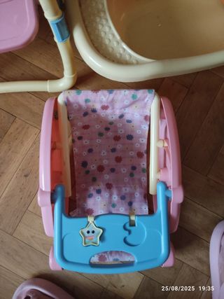 Juguete bebé: Mecedora, columpio & bañera