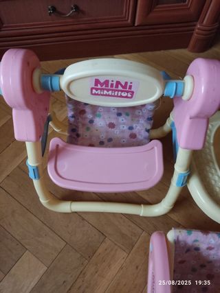 Juguete bebé: Mecedora, columpio & bañera